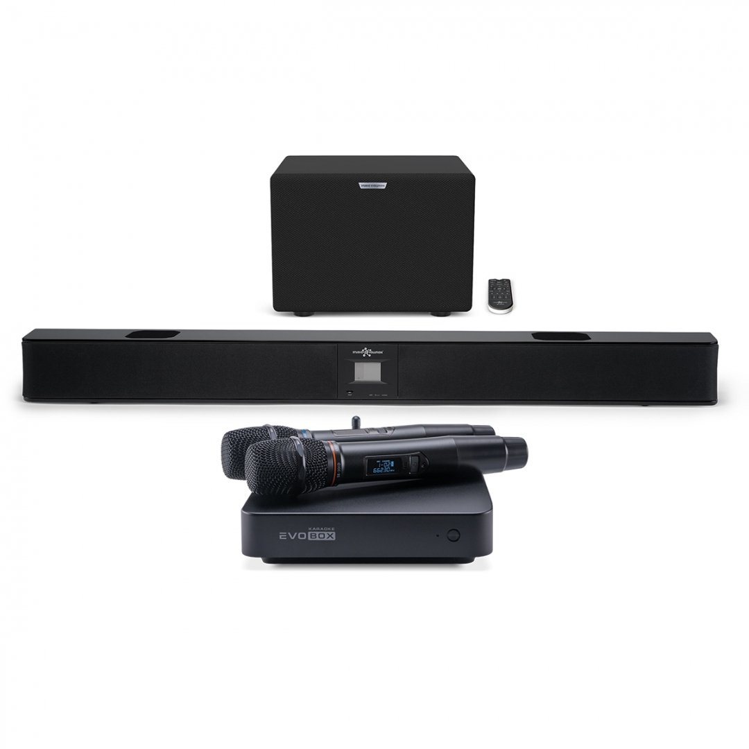 караоке-комплект EVOBOX Plus + EvoSound Bar (саундбар с караоке) в Котласе