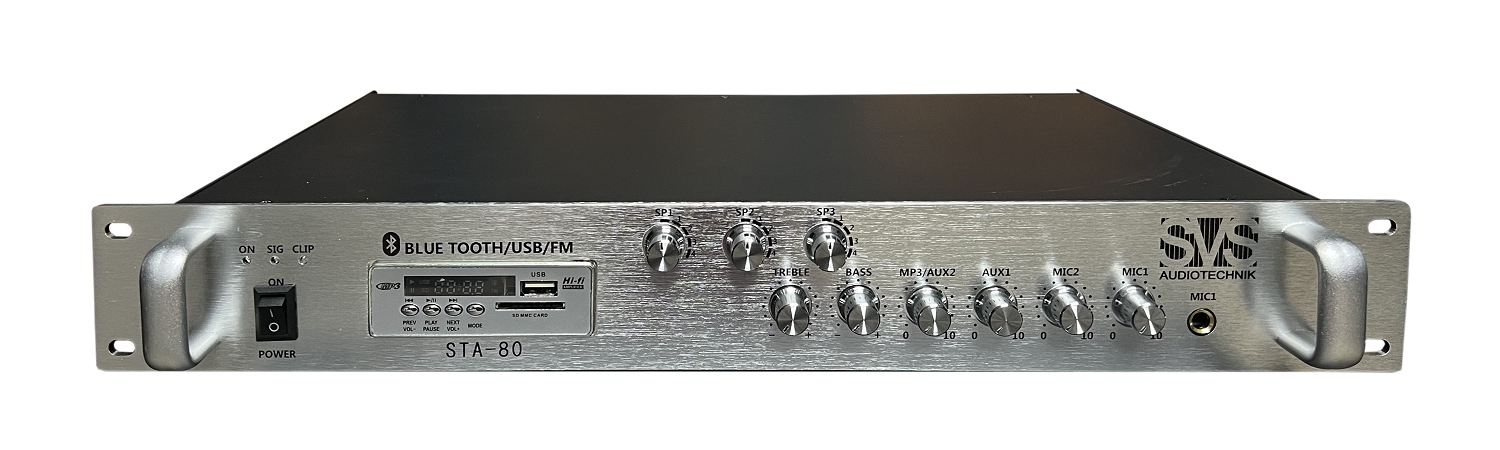 SVS Audiotechnik STA-80 Микшер-усилитель для систем Public Address в Котласе