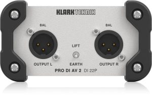 Klark Teknik DI 22P пассивный стерео директ-бокс в Котласе