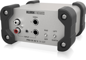 Klark Teknik DI 22P пассивный стерео директ-бокс в Котласе